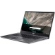 Acer Laptop Chromebook 514 Intel Core i3-1115G4, 8GB LPDDR4 128GB SSD Pantalla de 14 Pulgadas Chrome OS Color Gris Metal