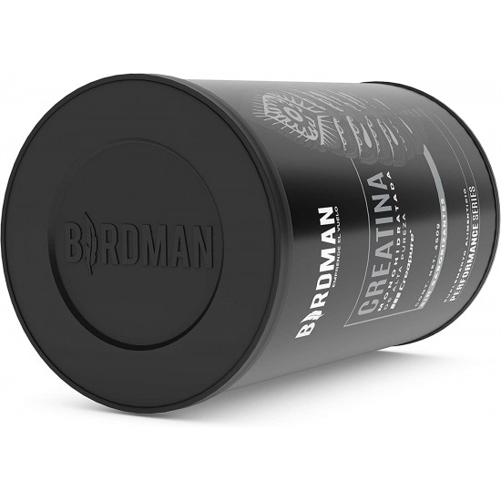 Birdman Creatina Monohidratada de Alta Pureza En Polvo Sin Sabor, Preworkout, Alto Rendimiento 90 Servicios 450g.