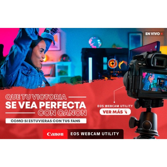 Canon Cámara Digital EOS Rebel SL3 Lente EF-S 18-55mm IS STM