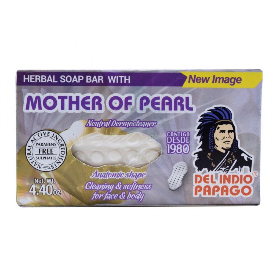 Del Indio Papago Jabón de Concha Nacar 125g.