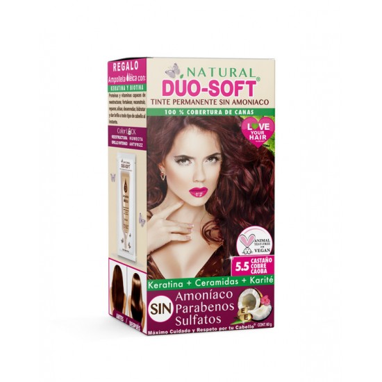 Duo-Soft Tinte Castaño Cobre Caoba 5.5