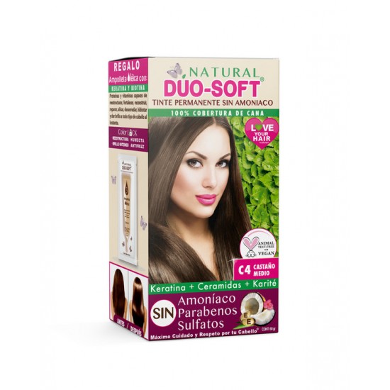 Duo-Soft Tinte Castaño Medio C4