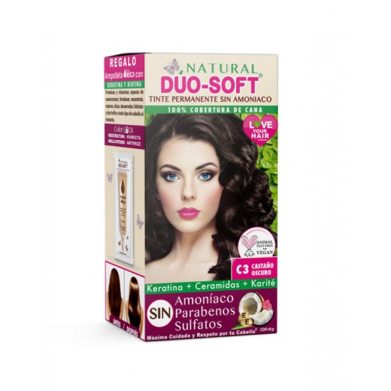 Duo-Soft Tinte Castaño Oscuro C3