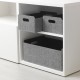 IKEA Besta Caja Organizadora Color Gris