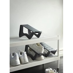 IKEA Murvel Organizador de Zapatos Plástico Color Gris