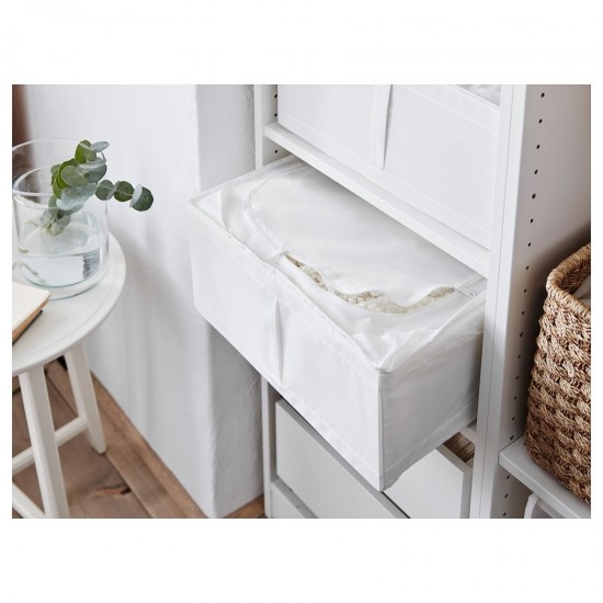 IKEA Skubb Bolsa de Almacenaje Chica Color Blanco