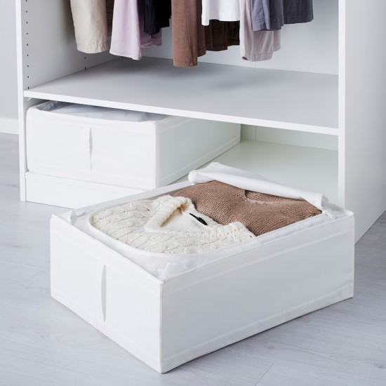 IKEA Skubb Bolsa de Almacenaje Chica Color Blanco