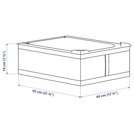 IKEA Skubb Bolsa de Almacenaje Chica Color Blanco