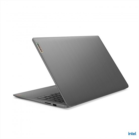 Lenovo Laptop IdeaPad 3, Intel Core i5-1235U, 8GB RAM, 512GB SSD, Pantalla 15.6" FHD Intel Iris Xe Graphics Dolby Audio, Windows 11 Home Lector de Huellas Color Gris
