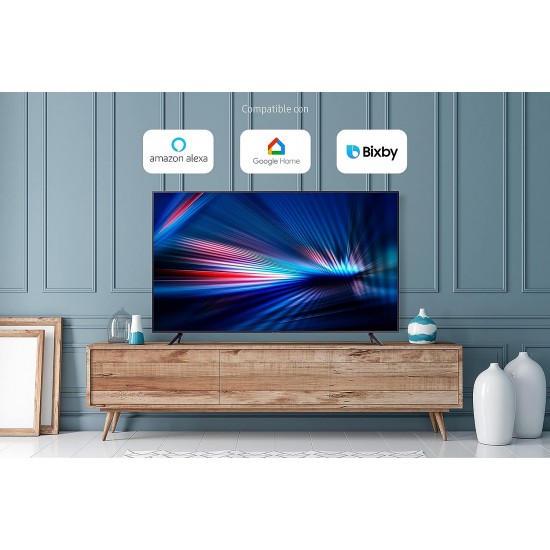 SAMSUNG Pantalla Smart TV 60 Pulgadas Crystal UHD 4K Diseño Flat (2021)