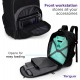 Targus Mochila con Ruedas Compact para Laptop de 16 Pulgadas Color Negro/Gris