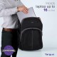 Targus Mochila con Ruedas Compact para Laptop de 16 Pulgadas Color Negro/Gris
